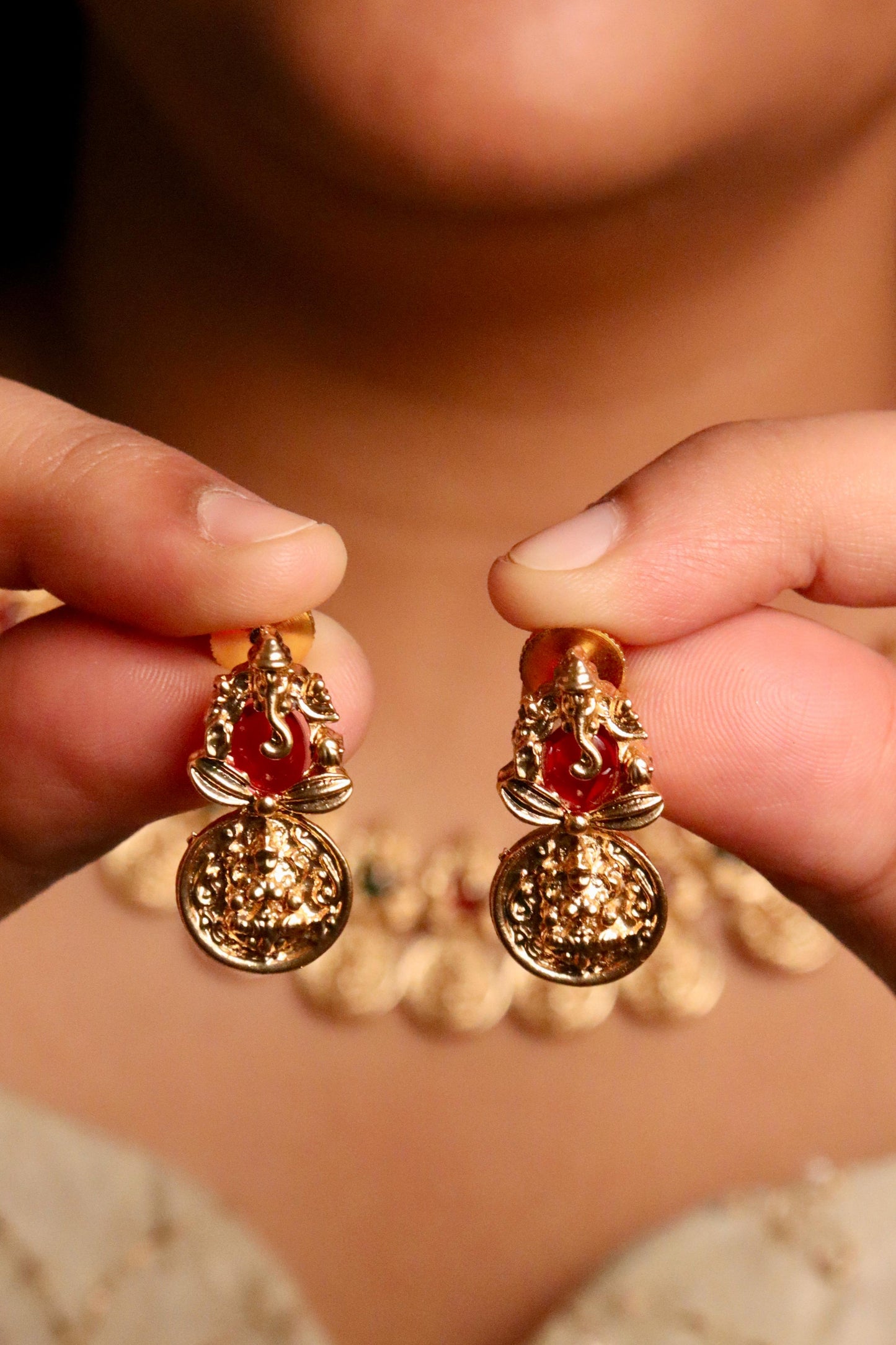 Laxmi Ganesh Multi Necklace