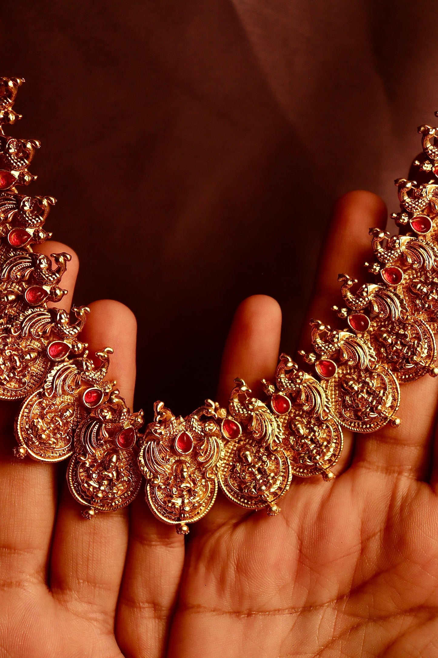 Rukh Mayur long Necklace set