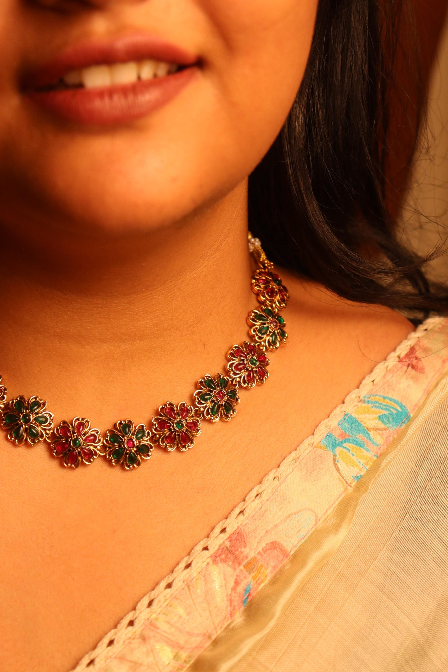 Pushp Kadambari Necklace set