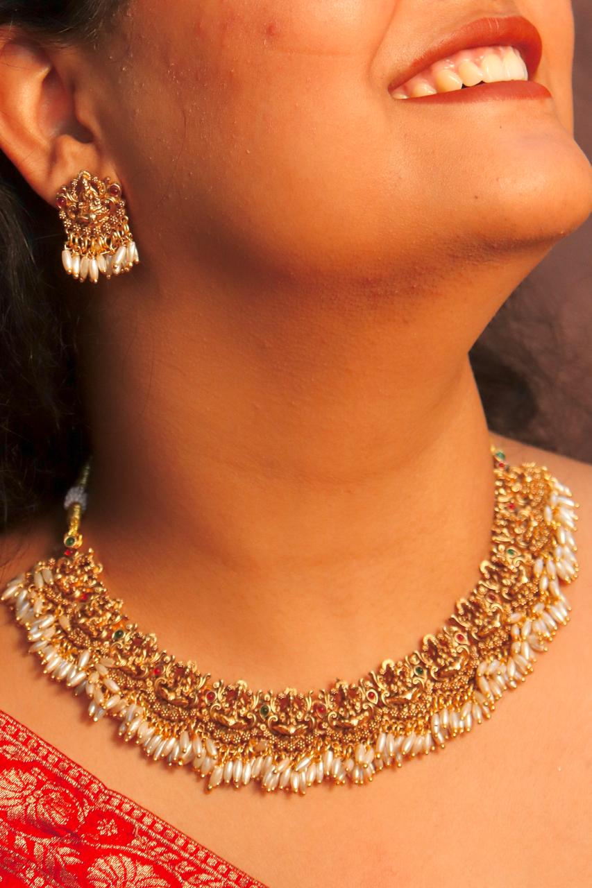 Sridevi Temple Necklace