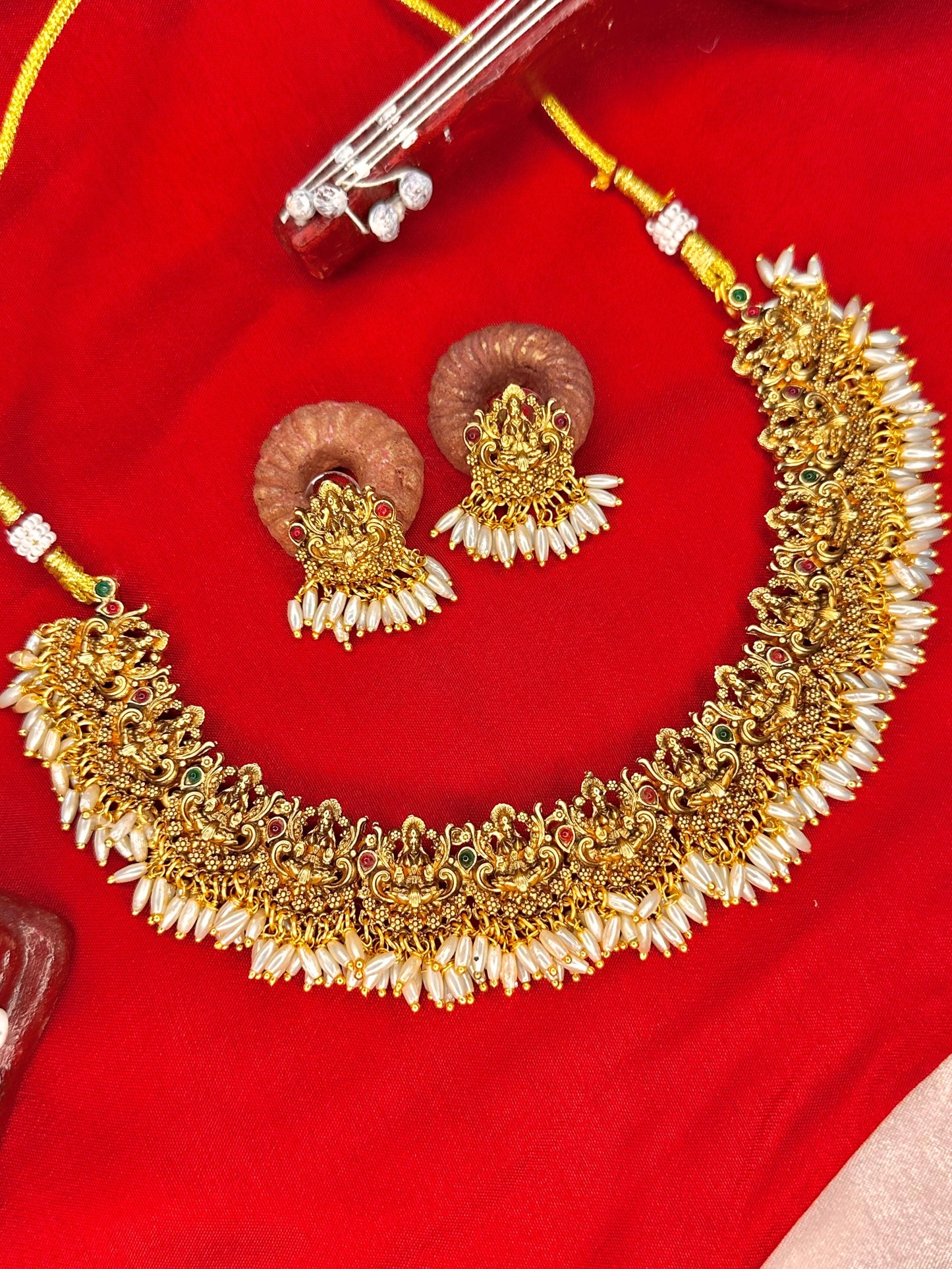 Sridevi Temple Necklace