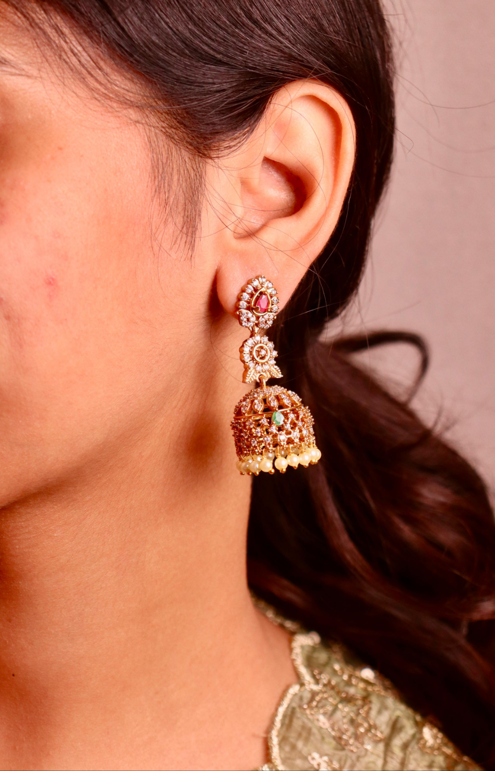 Pushp Ad Earrings