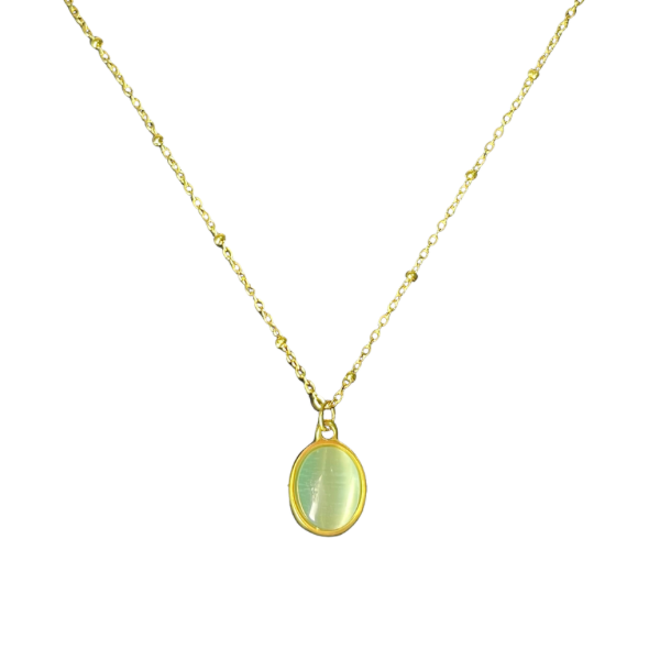 Mint Monalisa Pendant