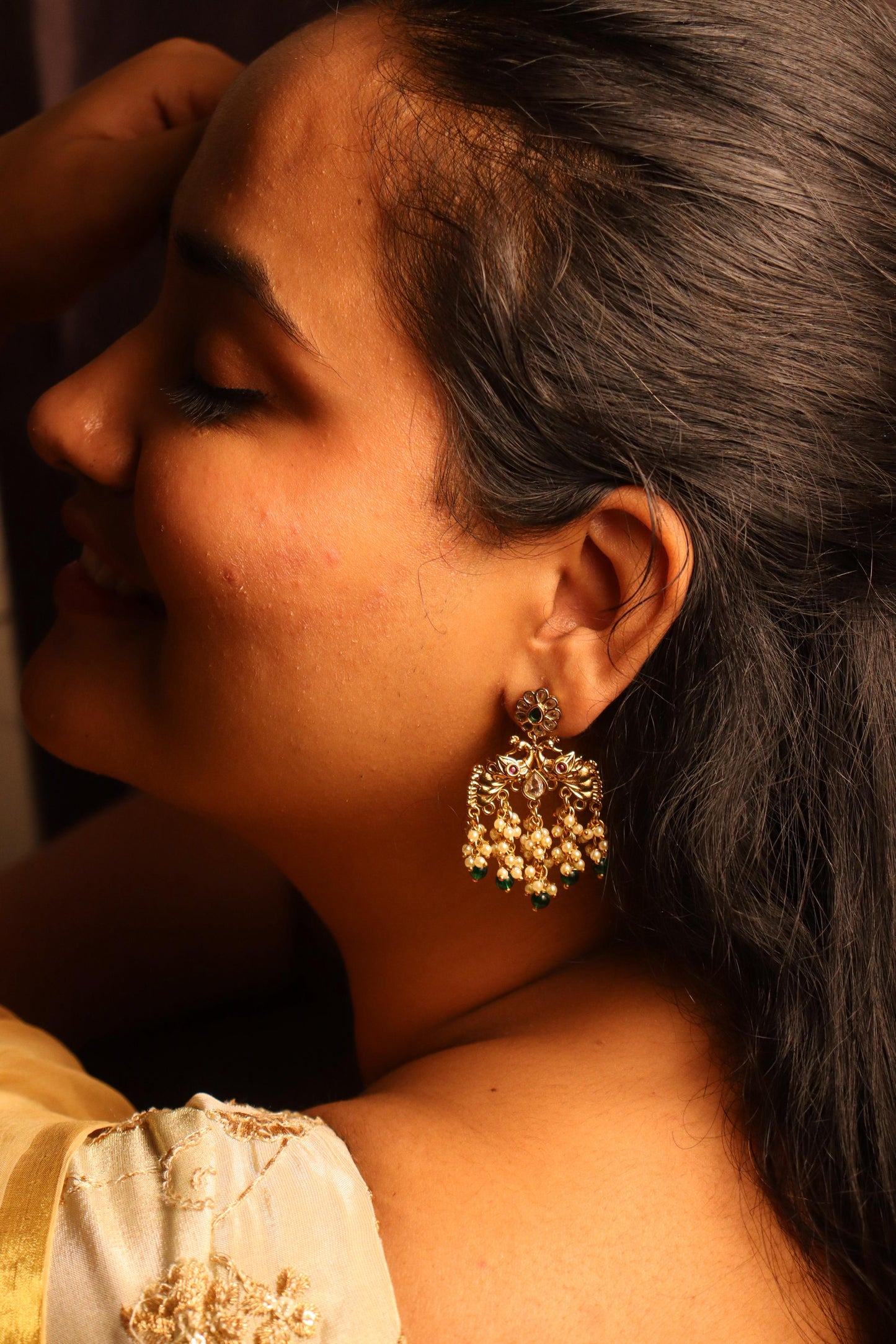 Mayur Gaja Earrings