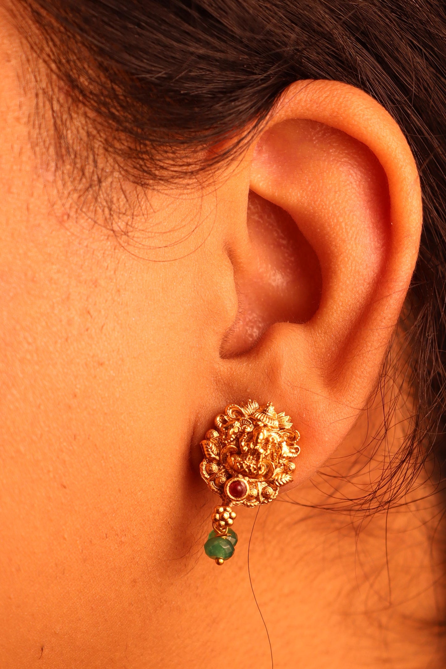 Roop Laxmi Temple Pendant Set