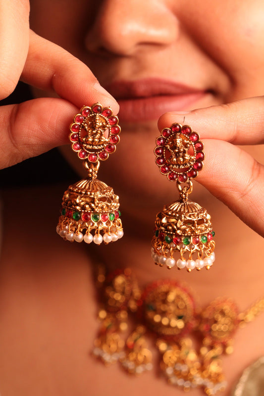 Dhanlaxmi Temple Choker Set