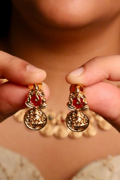 Laxmi Ganesh Multi Necklace