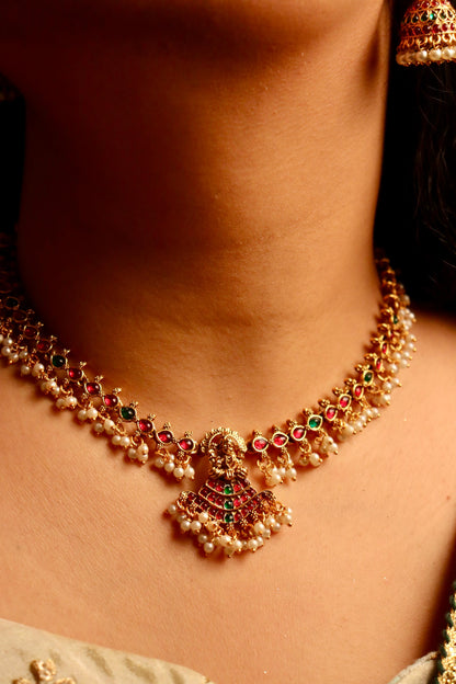 Jhanak Laxmi Multi Necklace set