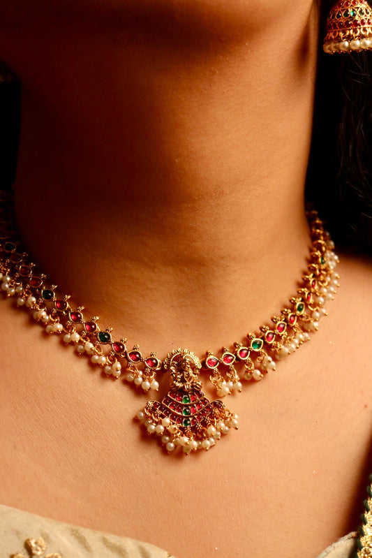 Jhanak Laxmi Multi Necklace set