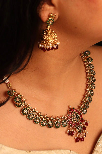 Riddhi Pushp Necklace Set