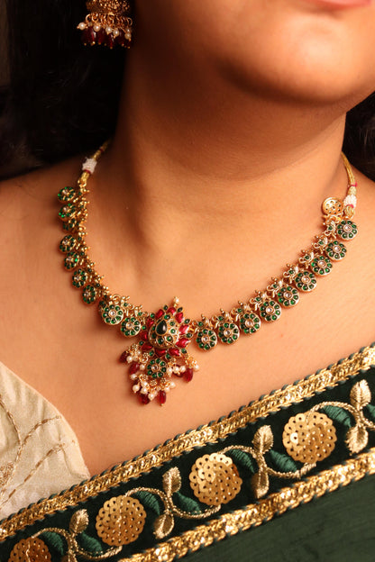 Riddhi Pushp Necklace Set