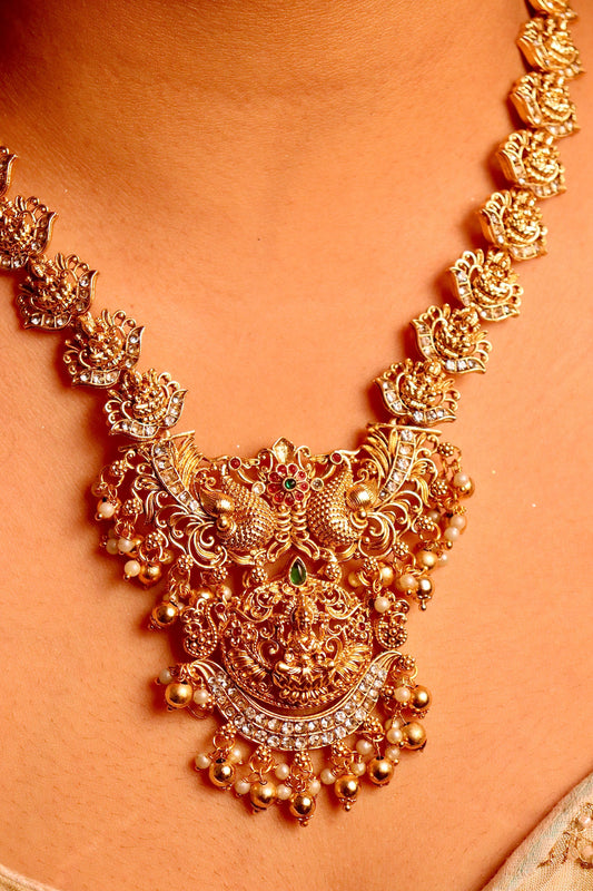 Veer Laxmi long Necklace Set