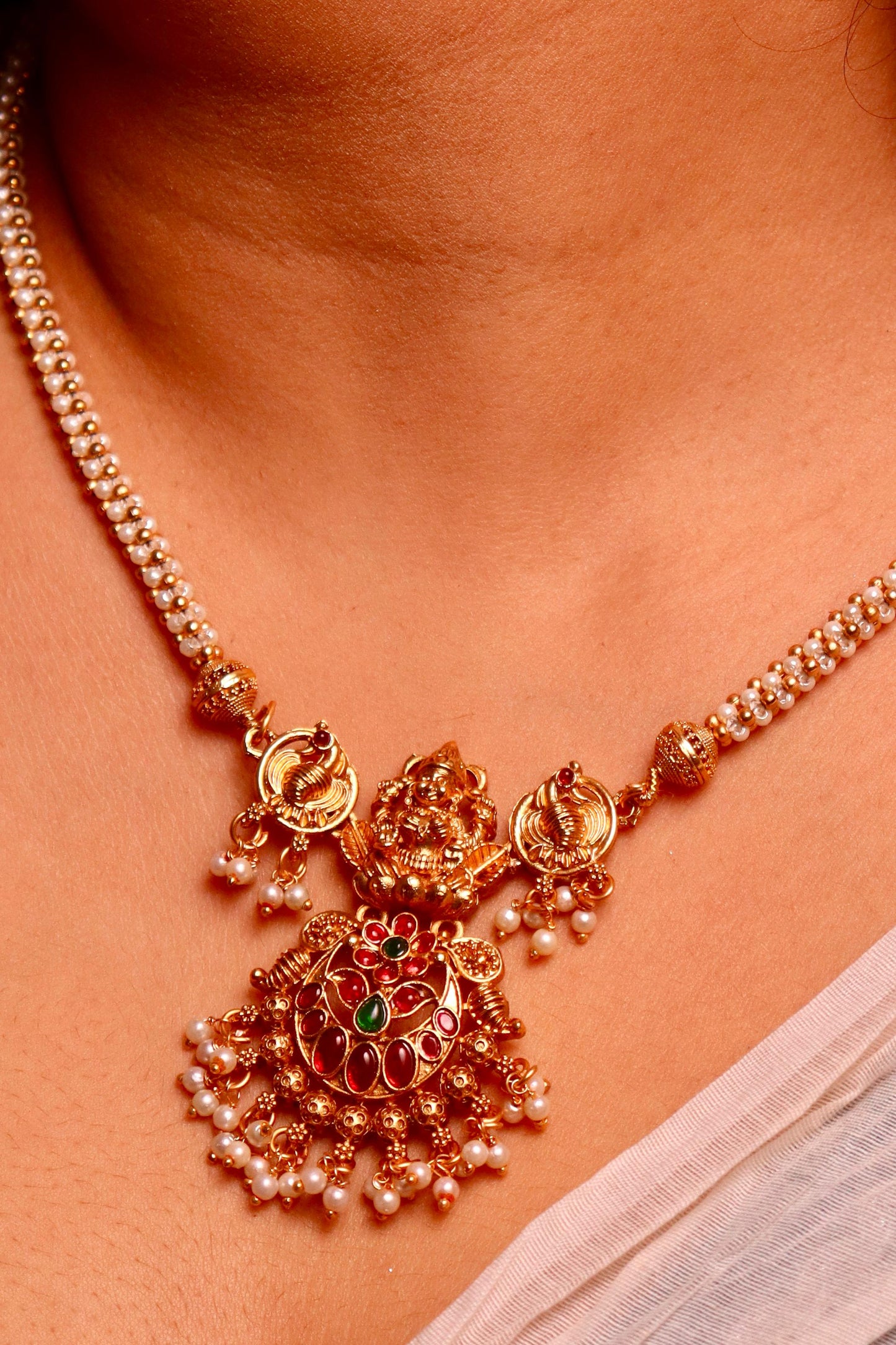Laxmi Roopam Temple necklace