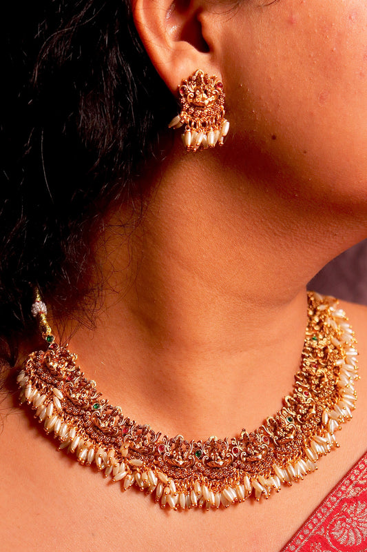 Sridevi Temple Necklace