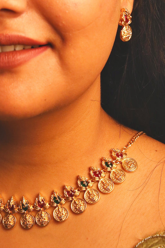 Laxmi Ganesh Multi Necklace