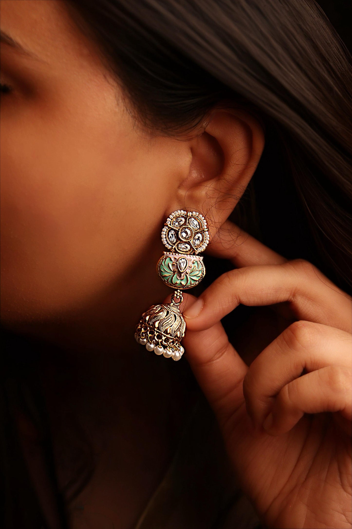 Rajnita Kundan Jhumka