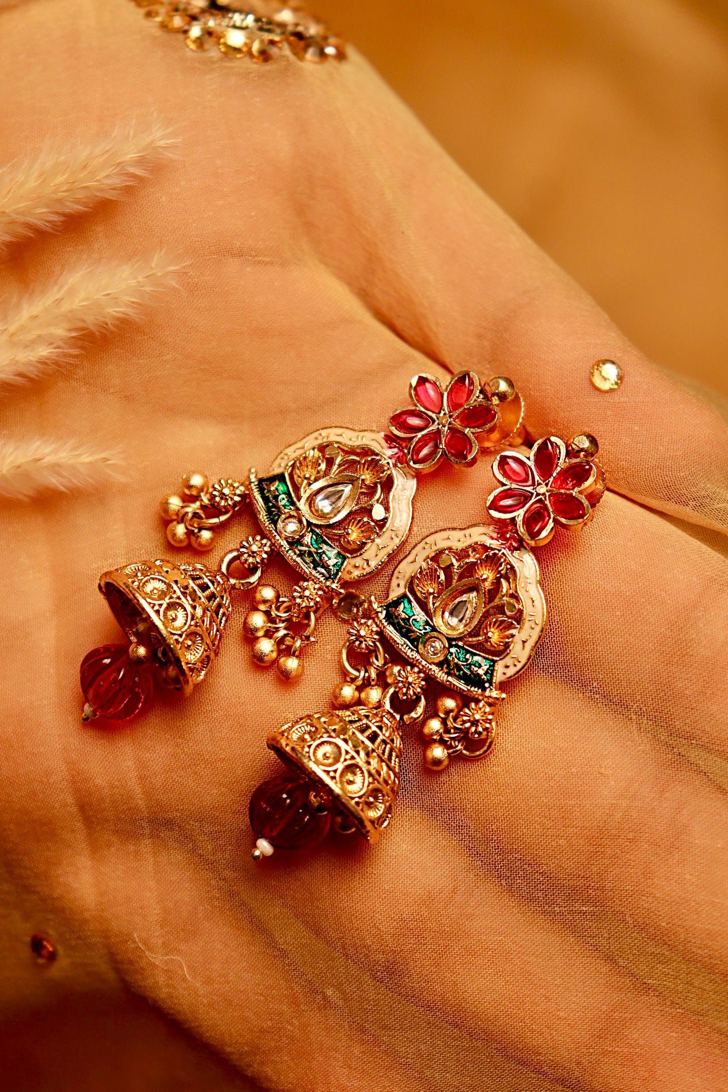 Devani Jhumka Earrings