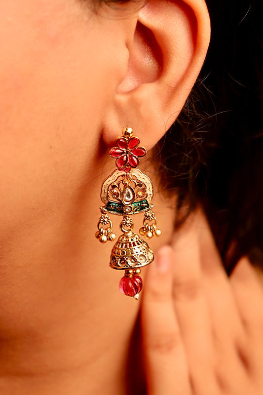 Devani Jhumka Earrings