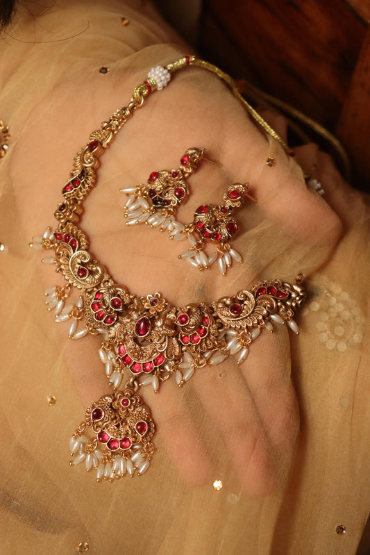 Gajraj Temple Necklace