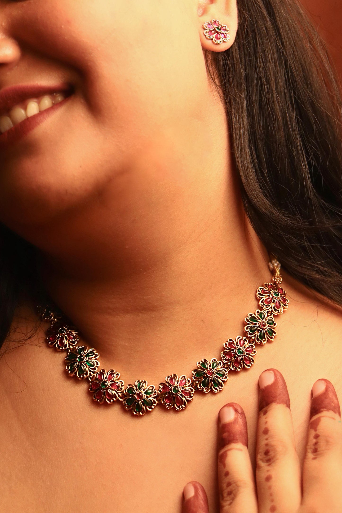 Pushp Kadambari Necklace set