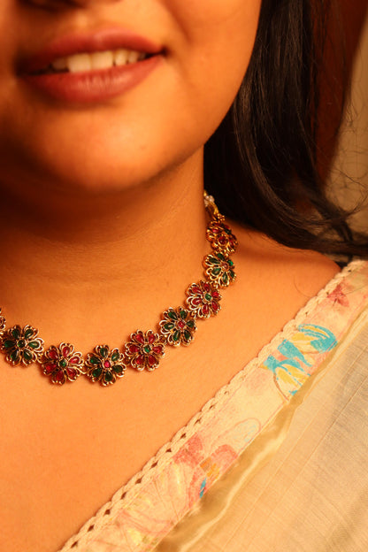 Pushp Kadambari Necklace set