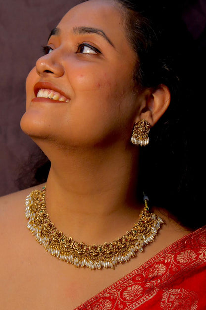 Sridevi Temple Necklace