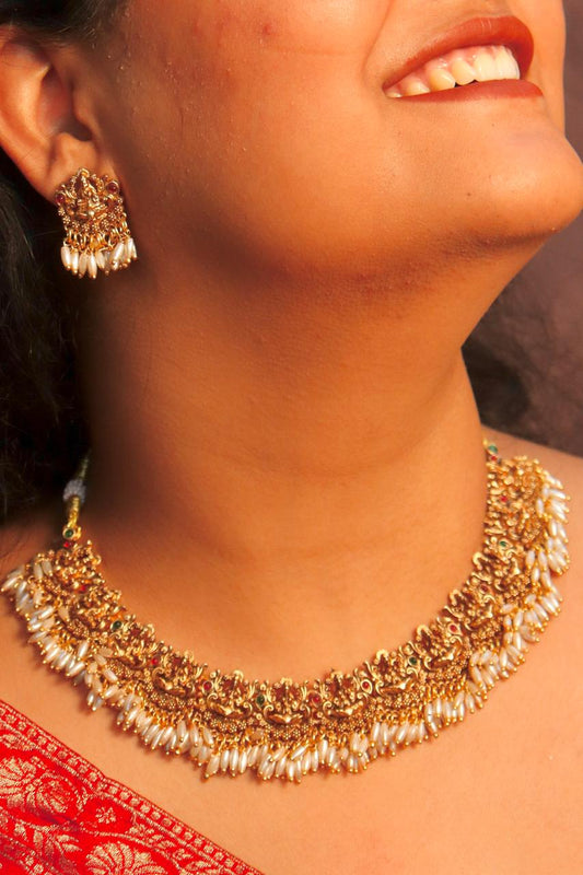 Sridevi Temple Necklace