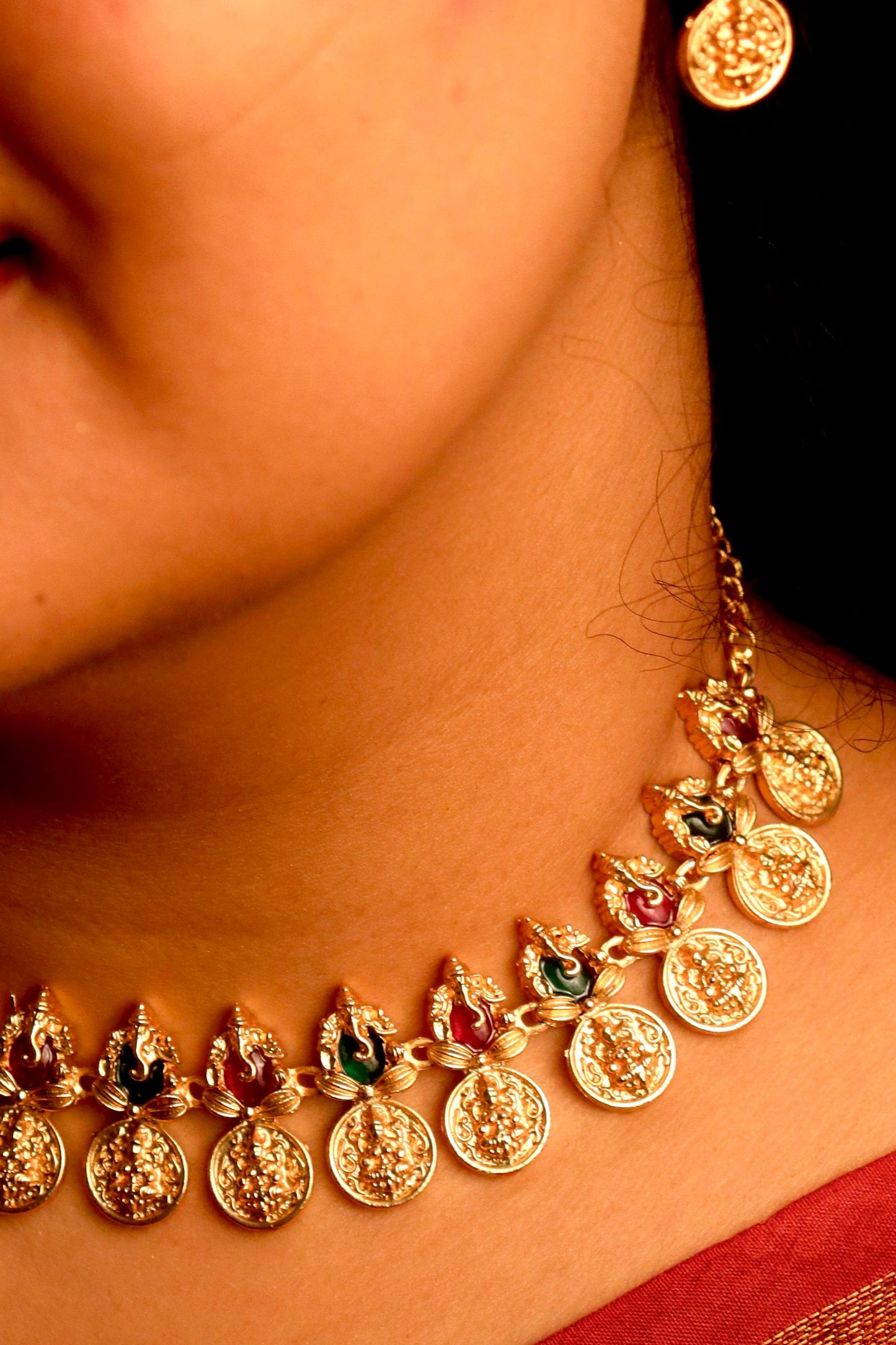 Laxmi Ganesh Multi Necklace