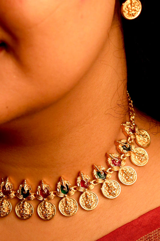 Laxmi Ganesh Multi Necklace