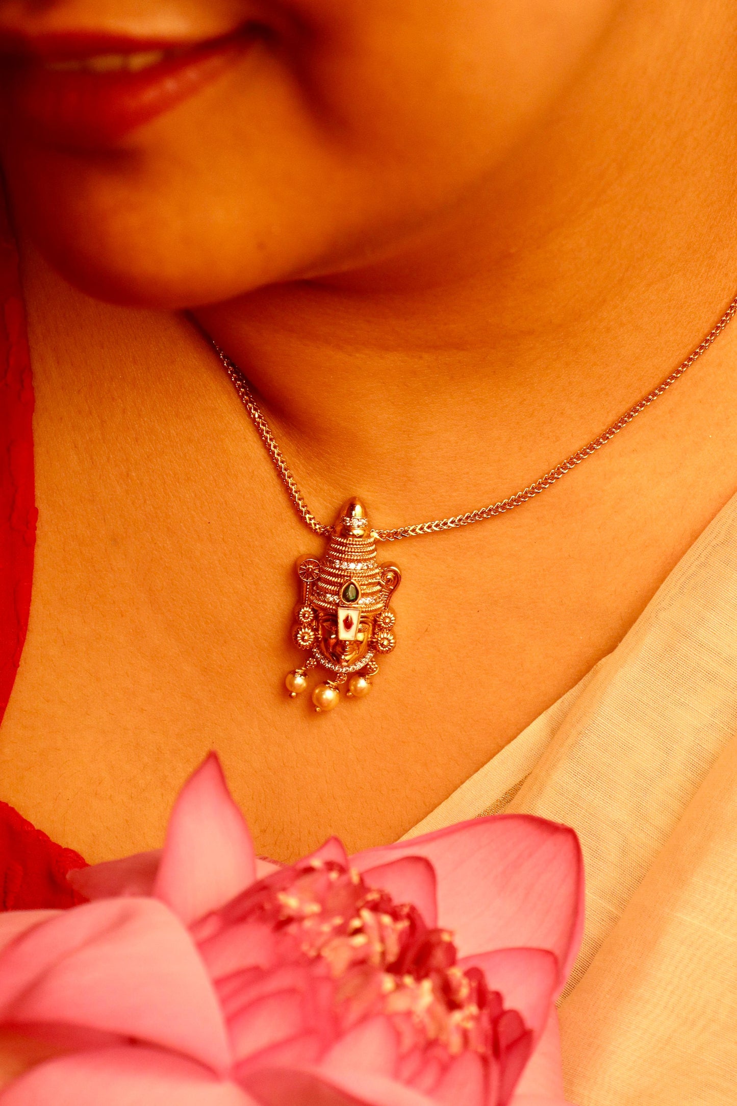 Tirupati Balaji Golden chain
