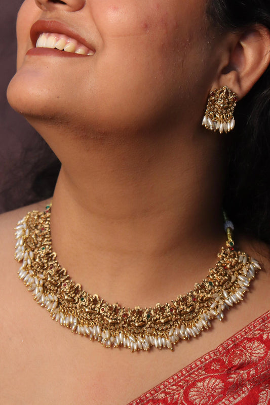 Sridevi Temple Necklace